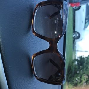 Cristian Dior brown sunglasses
